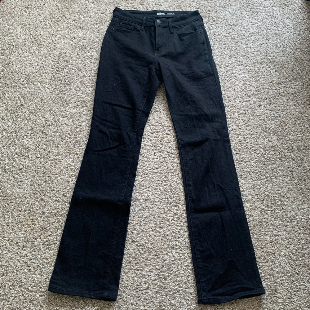 Old Navy High-Rise Kicker Boot Cut Jeans